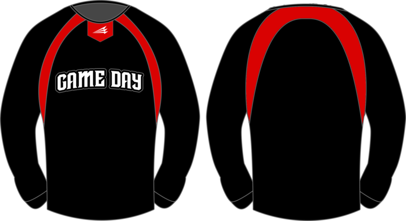 Game Day Baseball Custom Vulcan Pullover Design #VP1