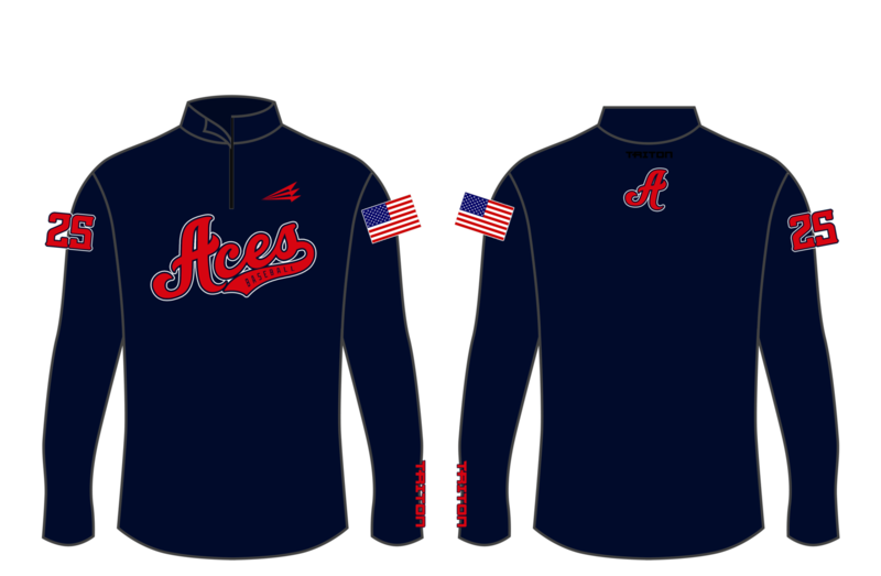 West Sacramento Aces Custom Baseball NanoZip #NZ3