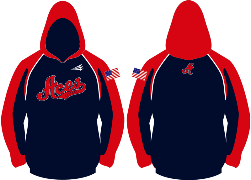 West Sacramento Aces Custom Baseball Vulcan Hoodie #VH1