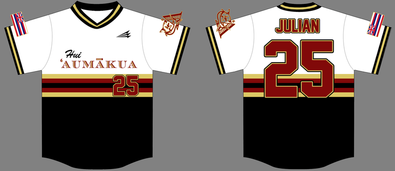 Hui Aumakua Custom NanoDri Baseball Jersey #2B