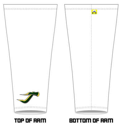 Humboldt State Jacks Custom Arm Sleeve #AS1