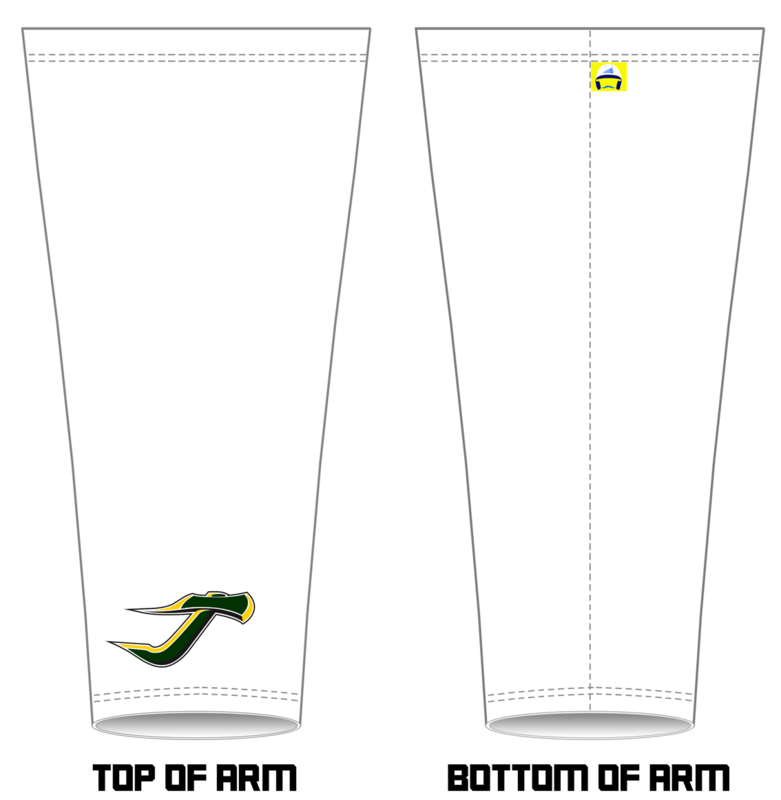 Humboldt State Jacks Custom Arm Sleeve #AS1