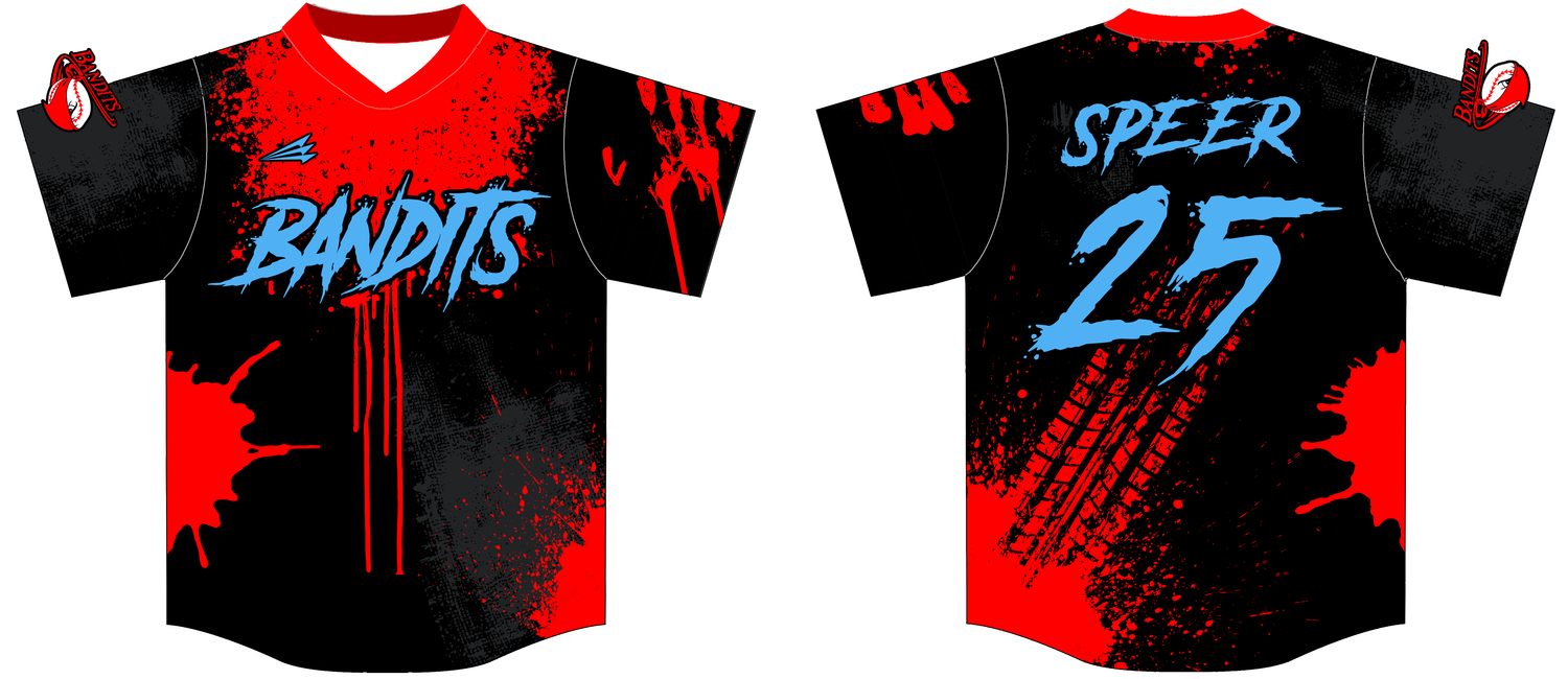 Bandits Custom HexaFlex Baseball Jersey #2