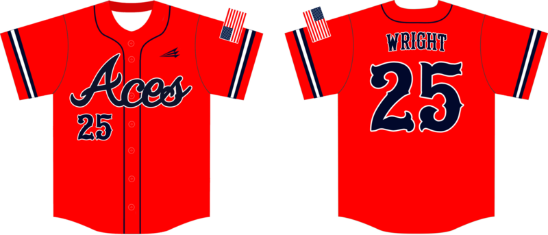 Aces Custom NanoDri Baseball Jersey #1B