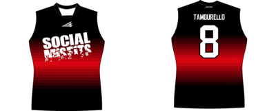 Team Social Misfits Custom Classic OCR Jersey #3b