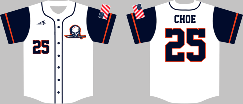 Tampa Marauders Custom NanoDri Baseball Jersey #1c
