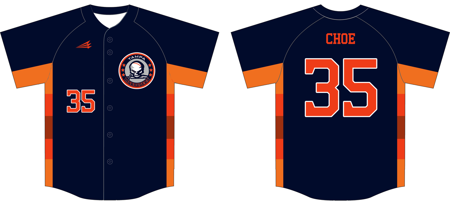 Tampa Marauders Custom NanoDri Baseball Jersey #3