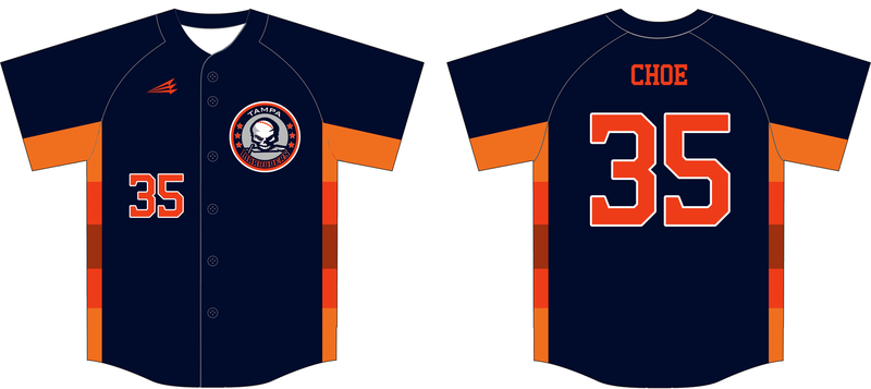 Tampa Marauders Custom NanoDri Baseball Jersey #3