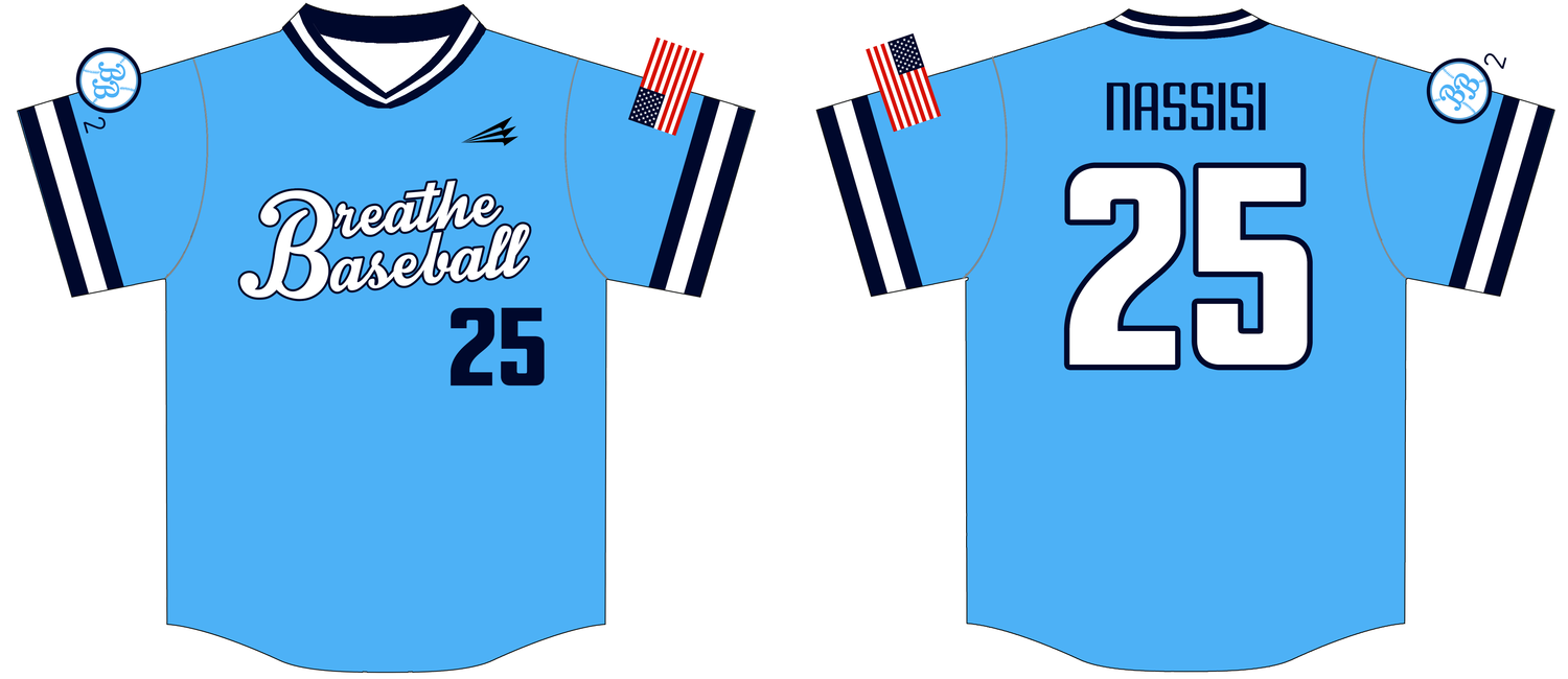 Breathe Baseball Custom Nanodri Baseball Jersey #J1