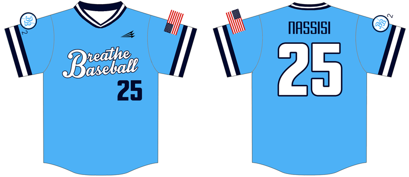 Breathe Baseball Custom Nanodri Baseball Jersey #J1
