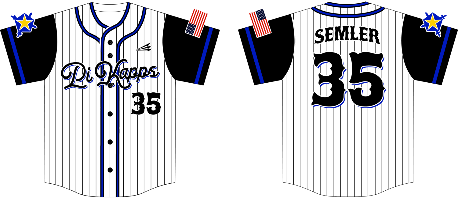 Pi Kapps (Semler) Custom Nanodri Baseball Jersey #5