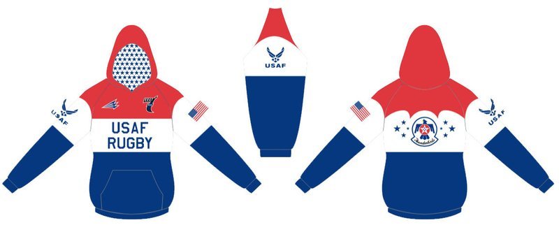 Air Force 7s Rugby 2018 Vulcan Hoodie