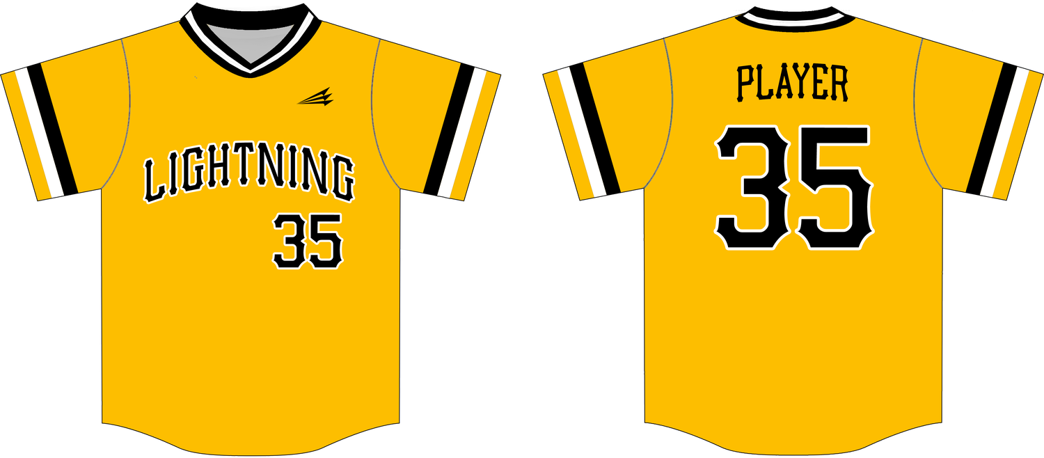 Lake County Lightning Custom NanoDri Baseball Jersey #8
