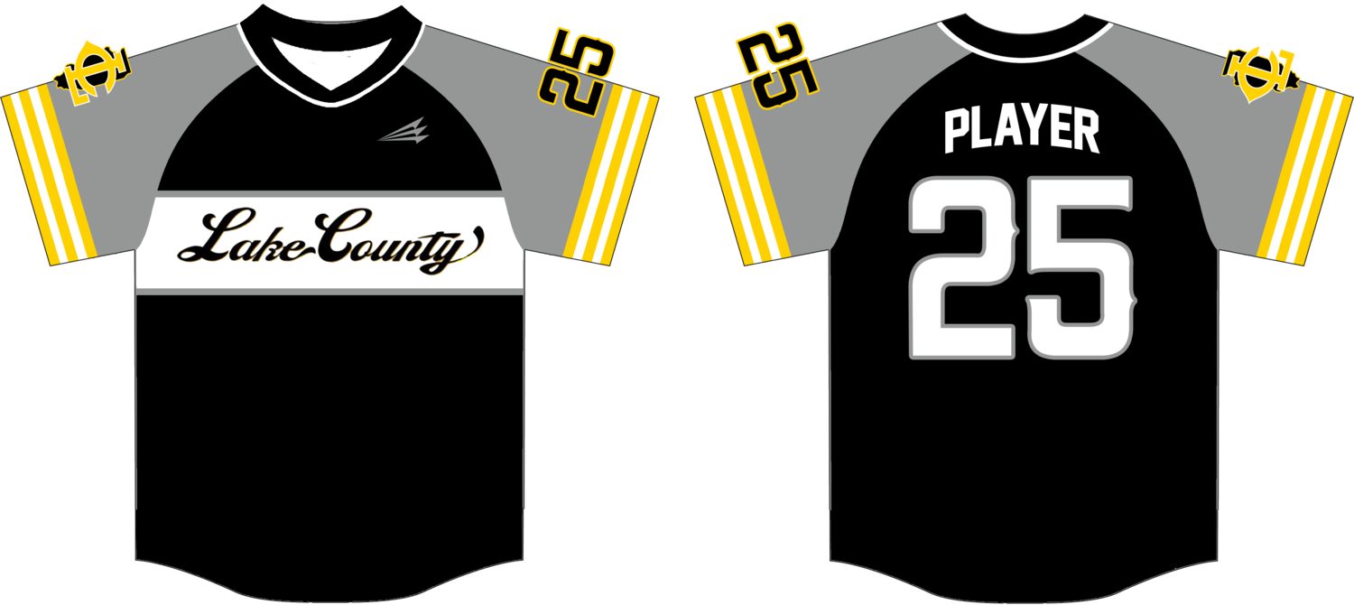 Lake County Lightning Custom HexaFlex Baseball Jersey #5B