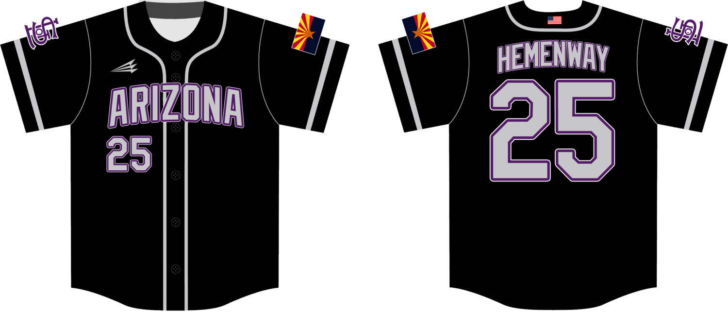 Arizona Sandlot Custom NanoDri Baseball Jersey #3