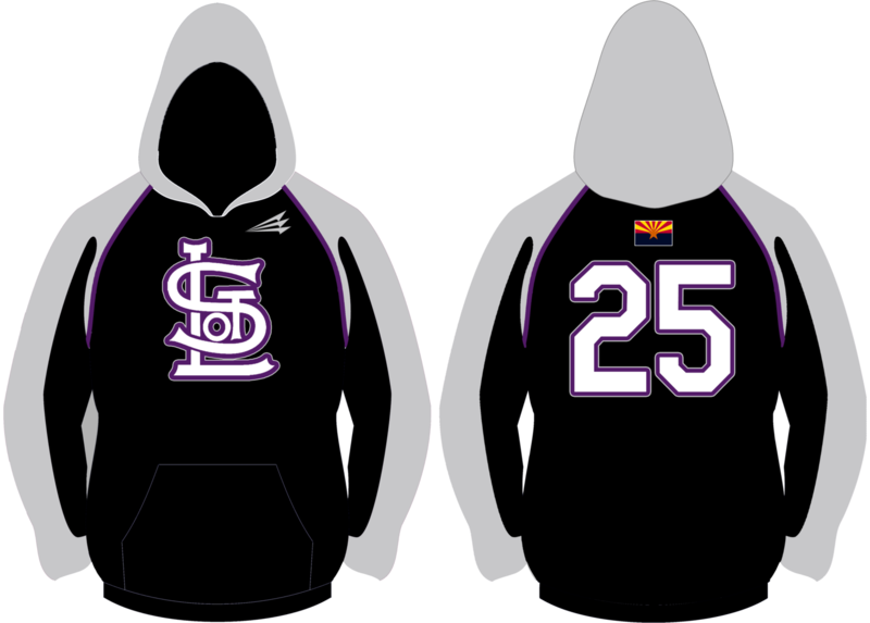 Arizona Sandlot Baseball Custom Vulcan Hoodie #VH2