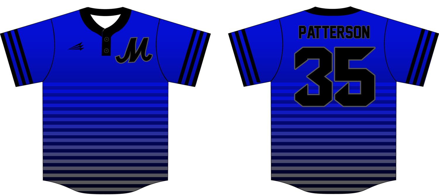 Danville Mustangs Custom Nanodri Baseball Jersey #5