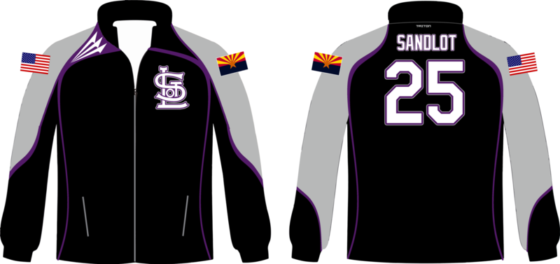 Arizona Sandlot Baseball Custom Crushader Jacket #CJ1