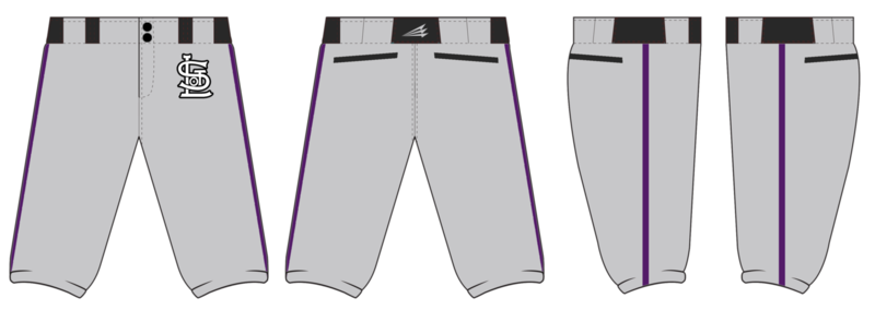 Arizona Sandlot Baseball Custom Stacheman Elite Knicker Pants #BP1