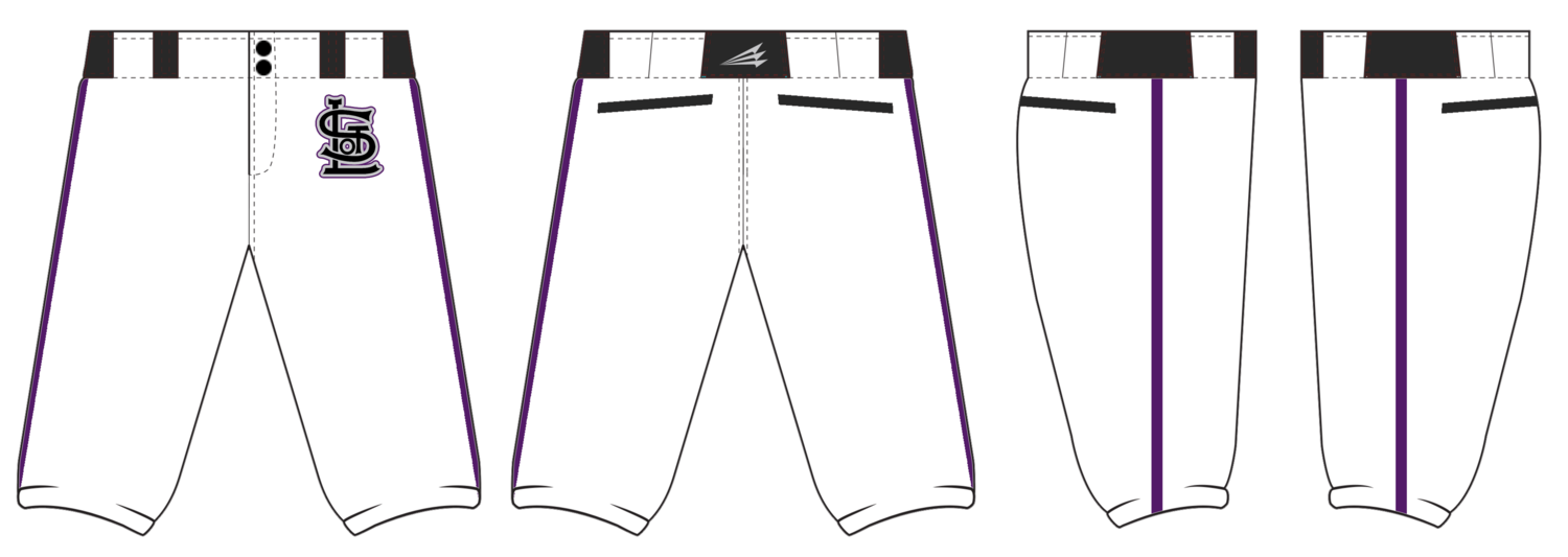 Arizona Sandlot Baseball Custom Stacheman Elite Knicker Pants #BP2