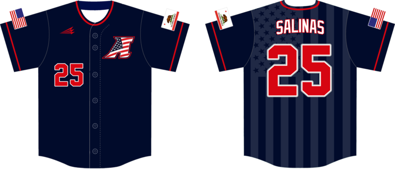 Allegiance Custom HexaFlex Baseball Jersey Design #1F