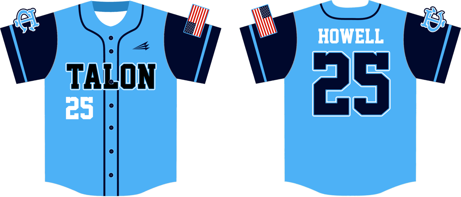 Chapin Talon 11U Custom Hexaflex Baseball Jersey #13B