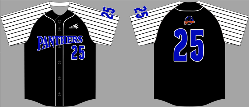 So Cal Panthers Custom HexaFlex Baseball Jersey #1D