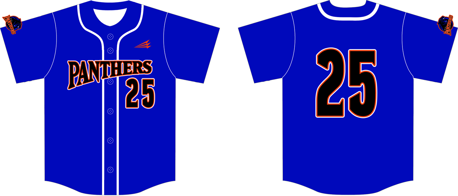 So Cal Panthers Custom HexaFlex Baseball Jersey #2