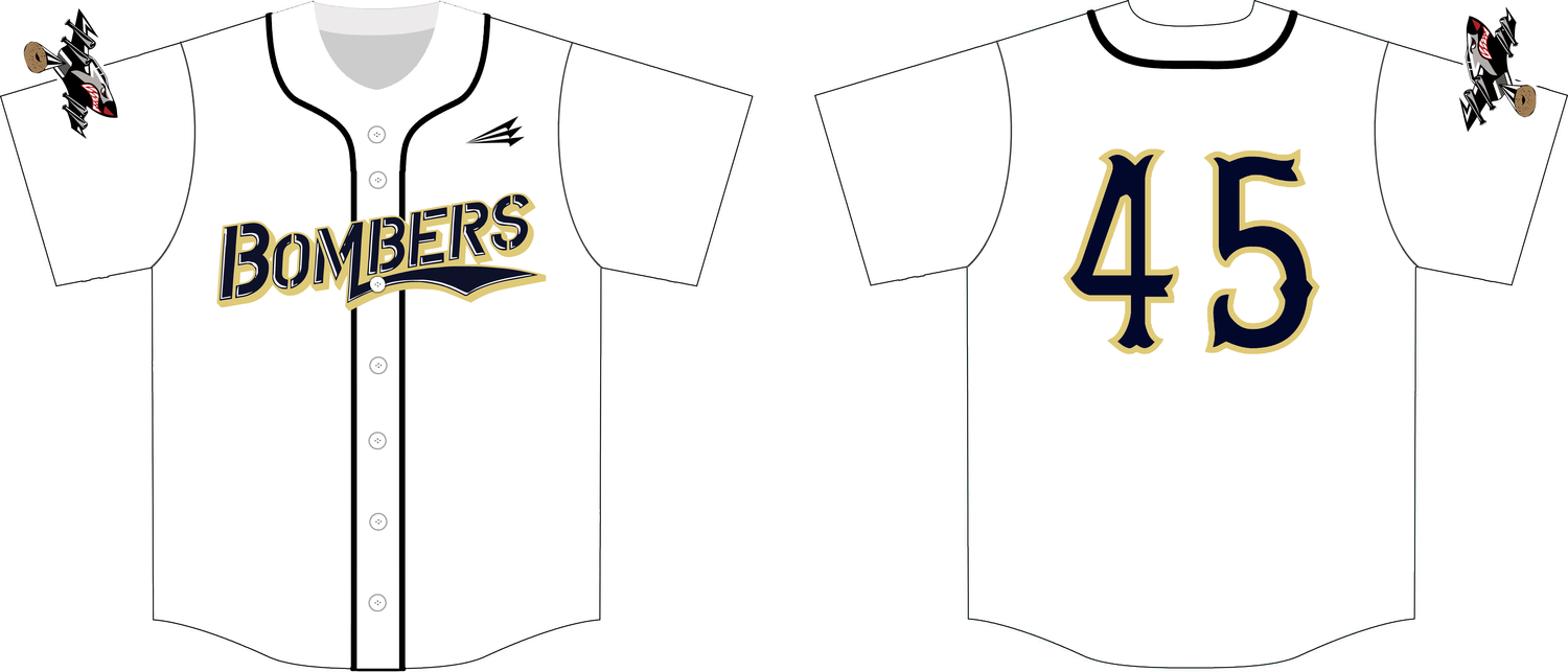 Bagel Bombers Custom Nanodri Baseball Jersey #2B