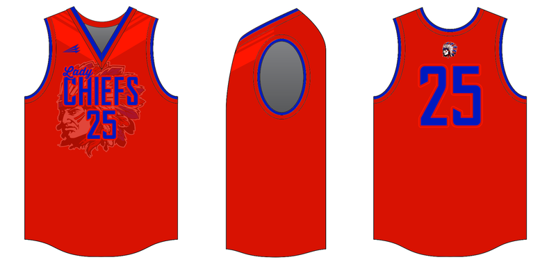 Tensas Lady Chiefs Custom Nanodri Basketball Jersey #3C
