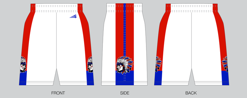 Tensas Lady Chiefs Custom Nanodri Basketball Shorts #4C