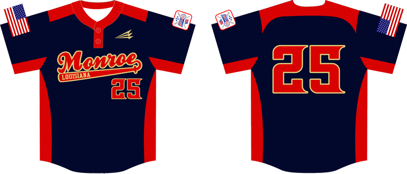 Monroe Custom NanoDri Baseball Jersey #5G