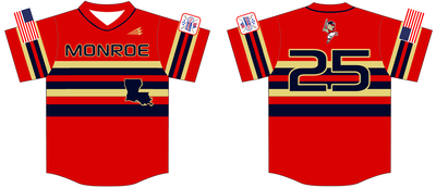 Monroe Custom HexaFlex Baseball Jersey #1D