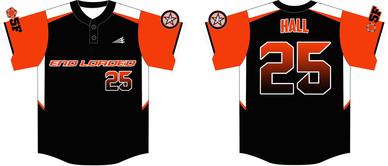 End Loaded Custom NanoDri Baseball Jersey #2B