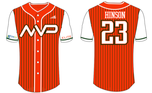 MVP Elite Miami Custom HexaFlex Baseball Jersey #1