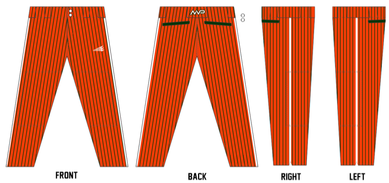 MVP Elite Miami Custom Baseball Long Pant #BP1