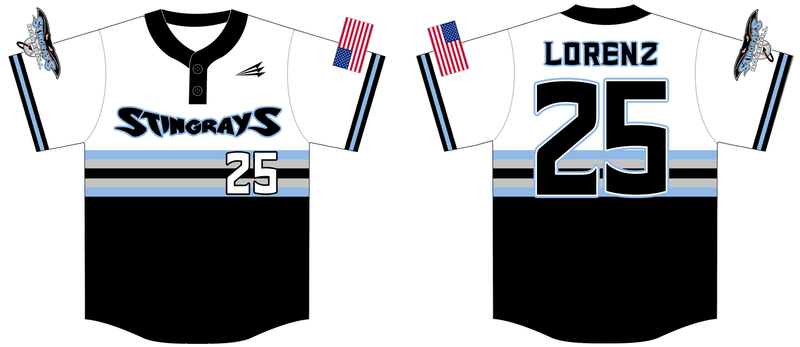 South Daytona Stingrays Custom NanoDri Baseball Jersey #2C