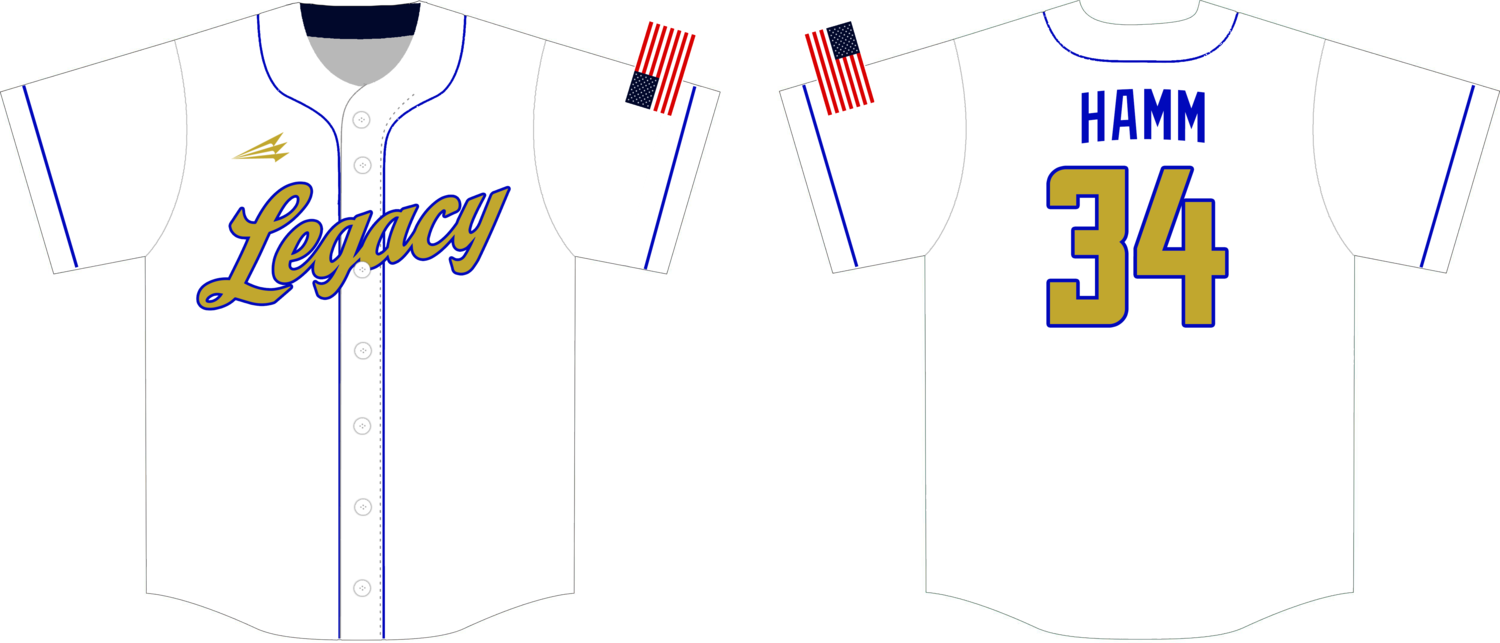 Legacy Sports Academy Custom HexaFlex Baseball Jersey #2D
