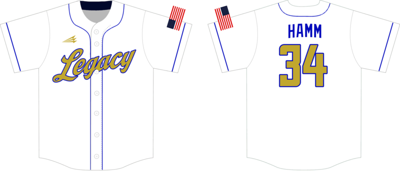 Legacy Sports Academy Custom HexaFlex Baseball Jersey #2D