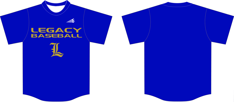 Legacy Sports Academy Custom HexaFlex Baseball Jersey #9