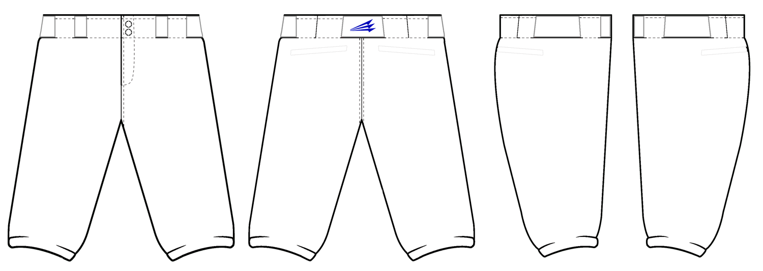 Legacy Sports Academy Custom Knicker Baseball Pants #BP2D