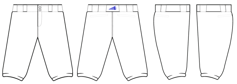 Legacy Sports Academy Custom Knicker Baseball Pants #BP2D