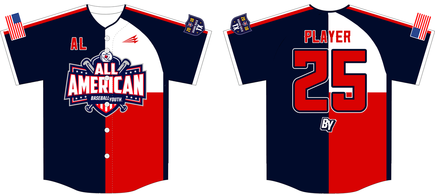 Baseball Youth All-Americans Round Rock 2018 Baseball Jersey AA6B