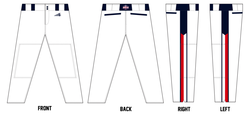 Baseball Youth All-Americans Round Rock 2018 Long Pants BP1
