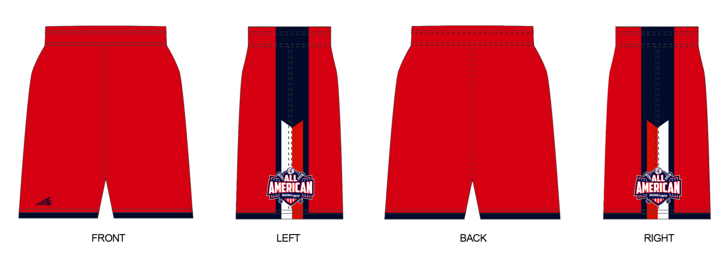 Baseball Youth All-Americans Round Rock 2018 Revolution Pocket Shorts RV2