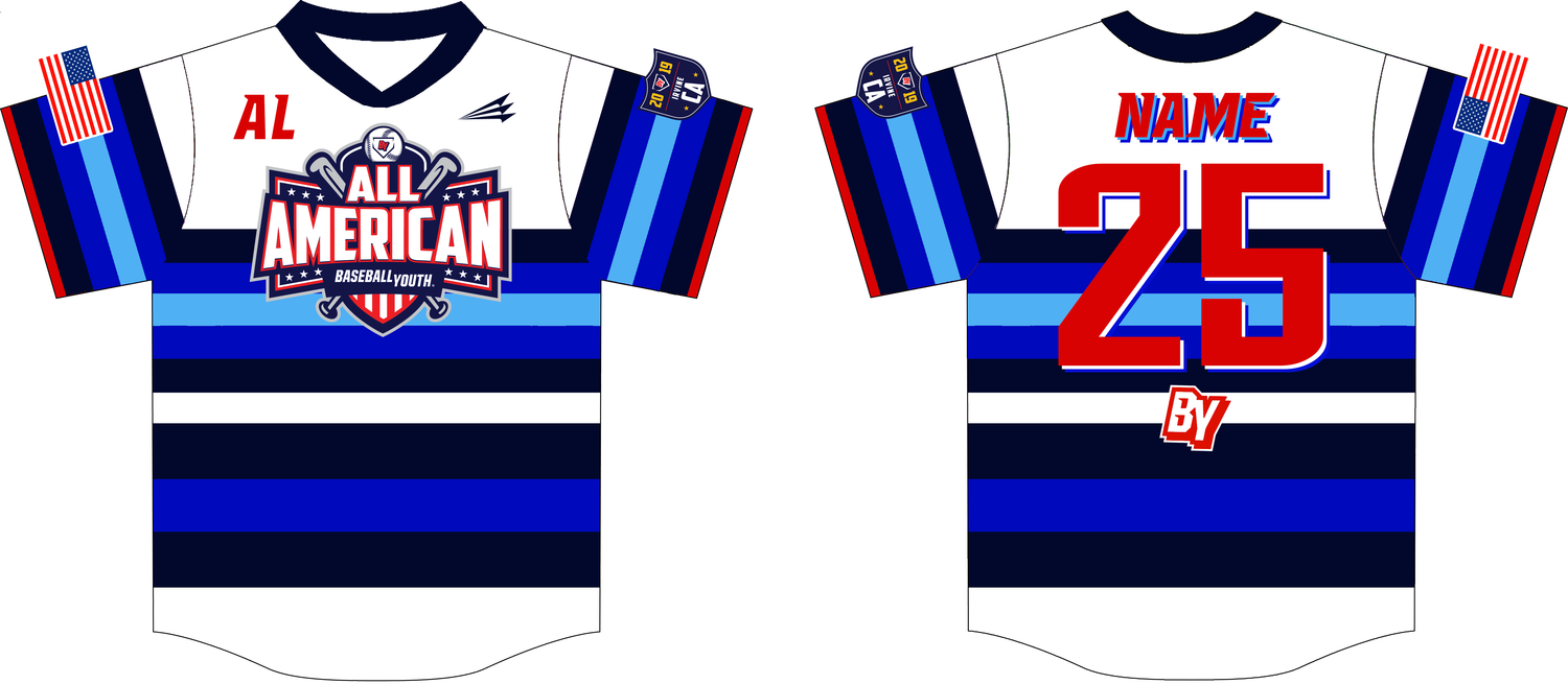 Baseball Youth All-Americans Irvine 2019 Baseball Jersey AA4D