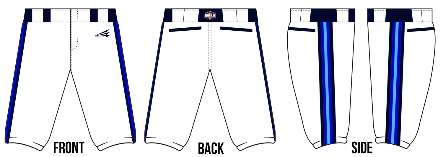 Baseball Youth All-Americans Irvine 2019 Knicker Pants BP2