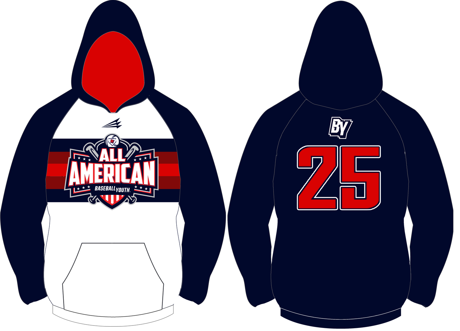 Baseball Youth All-Americans Irvine 2019 Vulcan Hoodie VH1
