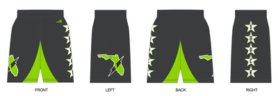 Sarasota Shock Baseball Custom Revolution Shorts #RV2