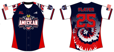 Softball Youth All-Americans Irvine 2019 Fastpitch Jersey SY1B